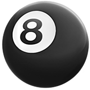 Emoji 🎱 Palla Da Biliardo su Apple iOS 16.4.