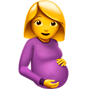 🤰 Emoji Mujer Embarazada en Apple iOS 16.4.