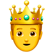 Emoji 🤴 Principe su Apple iOS 16.4.