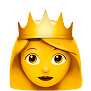 Emoji 👸 Principessa su Apple iOS 16.4.