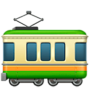 🚃 Emoji Straßenbahnwagen Apple iOS 16.4.