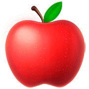 🍎 Emoji Manzana Roja en Apple iOS 16.4.