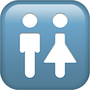 Émoji 🚻 Panneau Toilettes sur Apple iOS 16.4.