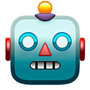 Emoji 🤖 Faccina Di Robot su Apple iOS 16.4.