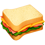 Emoji 🥪 Sandwich su Apple iOS 16.4.