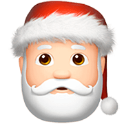 🎅🏻 Emoji Papá Noel: Tono De Piel Claro en Apple iOS 16.4.