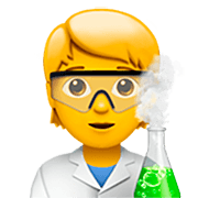 Emoji 🧑‍🔬 Persona Che Lavora In Campo Scientifico su Apple iOS 16.4.