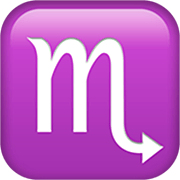 Émoji ♏ Scorpion Zodiaque sur Apple iOS 16.4.