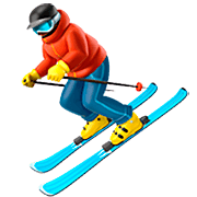 ⛷️ Emoji Skifahrer(in) Apple iOS 16.4.