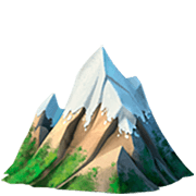 Émoji 🏔️ Montagne Enneigée sur Apple iOS 16.4.