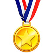 🏅 Emoji Medalla Deportiva en Apple iOS 16.4.