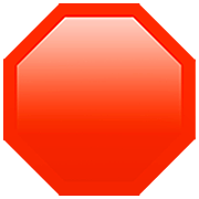 Emoji 🛑 Segnale Di Stop su Apple iOS 16.4.