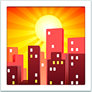Émoji 🌇 Coucher De Soleil sur Apple iOS 16.4.