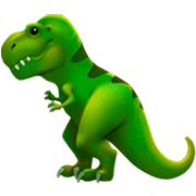 Emoji 🦖 T-Rex su Apple iOS 16.4.