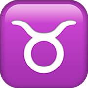 Émoji ♉ Taureau sur Apple iOS 16.4.