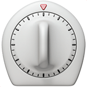 ⏲️ Emoji Relógio Temporizador na Apple iOS 16.4.