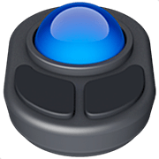 Emoji 🖲️ Trackball su Apple iOS 16.4.