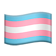 🏳️‍⚧ Emoji Bandera del orgullo transgénero en Apple iOS 16.4.