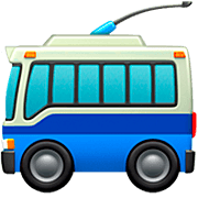 Émoji 🚎 Trolleybus sur Apple iOS 16.4.