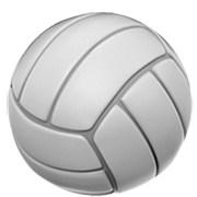Émoji 🏐 Volley-ball sur Apple iOS 16.4.