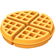 🧇 Emoji Waffle na Apple iOS 16.4.