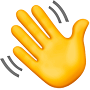 👋 Emoji winkende Hand Apple iOS 16.4.