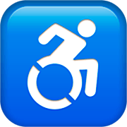 ♿ Emoji Symbol „Rollstuhl“ Apple iOS 16.4.