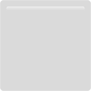 ⬜ Emoji Quadrado Branco Grande na Apple iOS 16.4.
