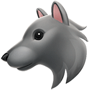 Émoji 🐺 Loup sur Apple iOS 16.4.