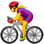 🚴‍♀️ Emoji Mulher Ciclista na Apple iOS 16.4.