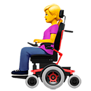 👩‍🦼 Emoji Mulher Em Cadeira De Rodas Motorizada na Apple iOS 16.4.