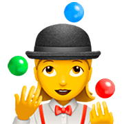 Emoji 🤹‍♀️ Giocoliere Donna su Apple iOS 16.4.