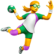🤾‍♀️ Emoji Handballspielerin Apple iOS 16.4.