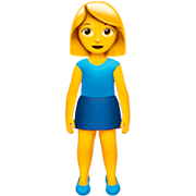Emoji 🧍‍♀️ Donna In Piedi su Apple iOS 16.4.