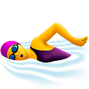 🏊‍♀️ Emoji Mulher Nadando na Apple iOS 16.4.