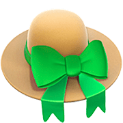 Emoji 👒 Cappello Da Donna su Apple iOS 16.4.