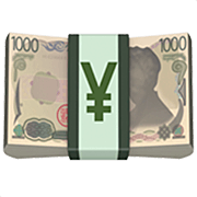 Emoji 💴 Banconota Yen su Apple iOS 16.4.