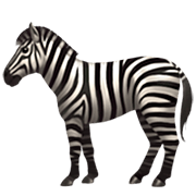 Emoji 🦓 Zebra su Apple iOS 16.4.
