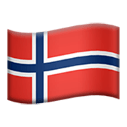 Flagge: Norwegen Apple iOS 17.4.