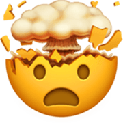 🤯 Emoji explodierender Kopf Apple iOS 17.4.