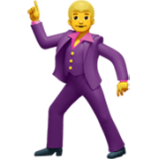 🕺 Emoji Hombre Bailando en Apple iOS 17.4.