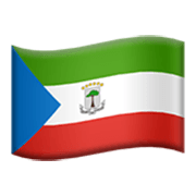 🇬🇶 Emoji Bandeira: Guiné Equatorial na Apple iOS 17.4.