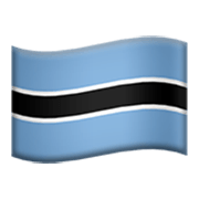 Drapeau : Botswana Apple iOS 17.4.