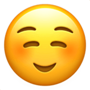 Emoji ☺️ Faccina Sorridente su Apple iOS 17.4.