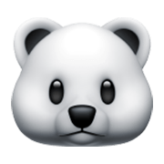 🐻‍❄️ Emoji Oso polar en Apple iOS 17.4.