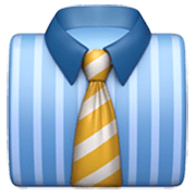 Emoji 👔 Cravatta su Apple iOS 17.4.