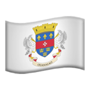 🇧🇱 Emoji Bandera: San Bartolomé en Apple iOS 17.4.