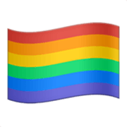 🏳️‍🌈 Emoji Bandeira Do Arco-íris na Apple iOS 17.4.