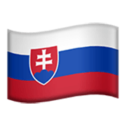 Bandeira: Eslováquia Apple iOS 17.4.