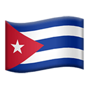 Émoji 🇨🇺 Drapeau : Cuba sur Apple iOS 17.4.